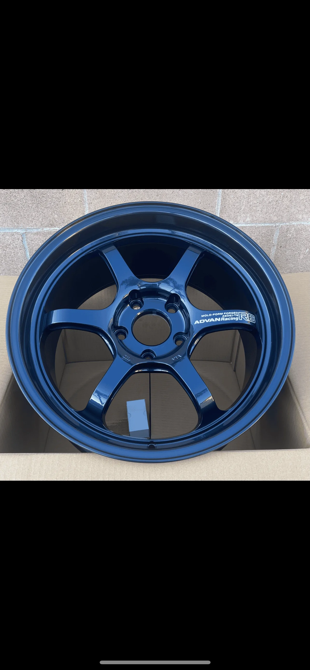 California - Advan R6 18x9.5 +45 Racing Blue | 2016+ Honda Civic Forum ...