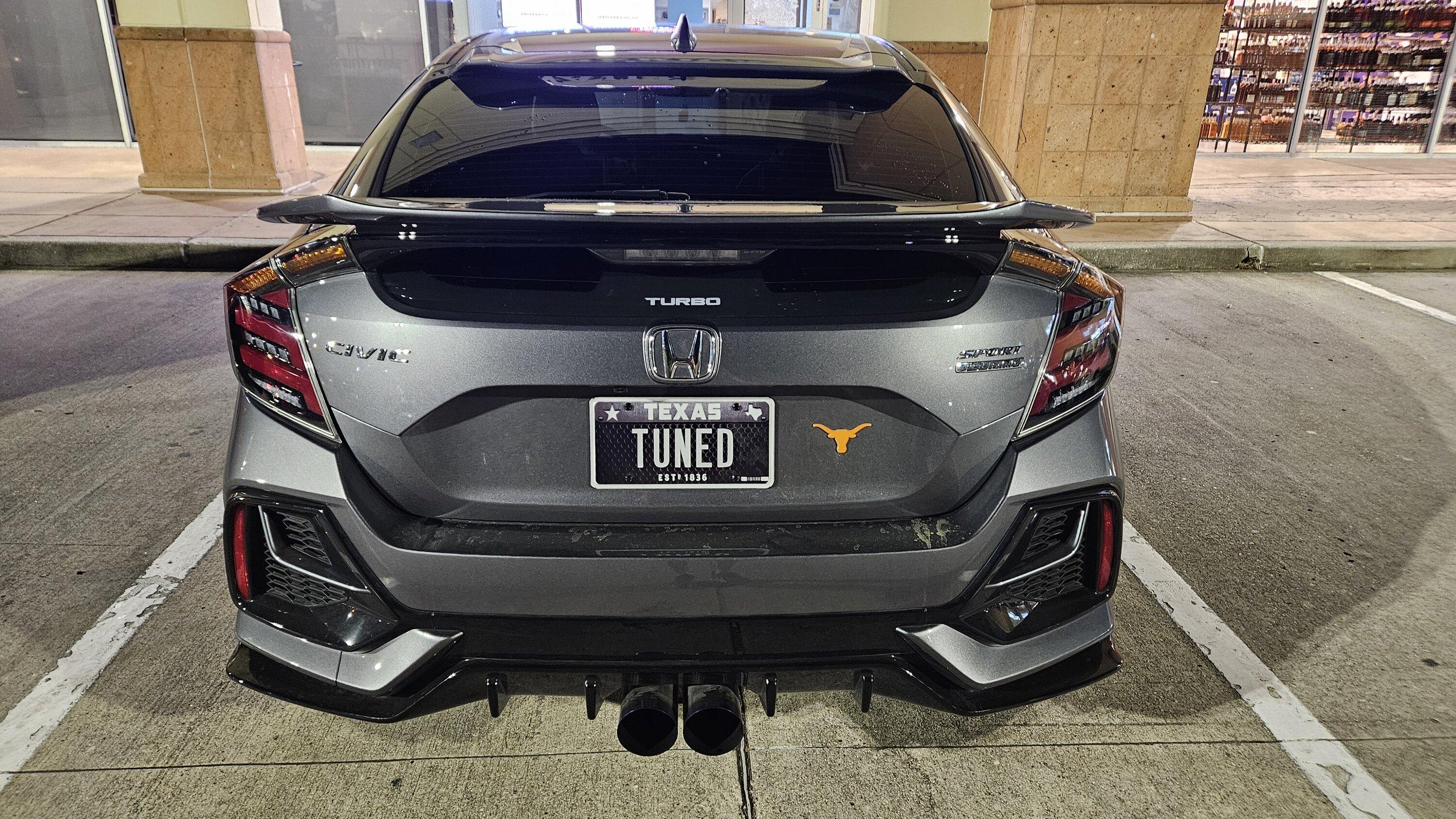 FK7 シビックハッチバック イギリス純正 スポーツラインスポイラー UK 