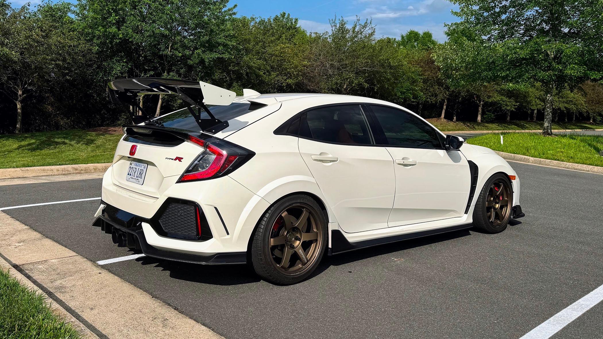 Matte White Type R Virginia - 2019 Honda Civic Type R - Championship White | 2016+ Honda ...