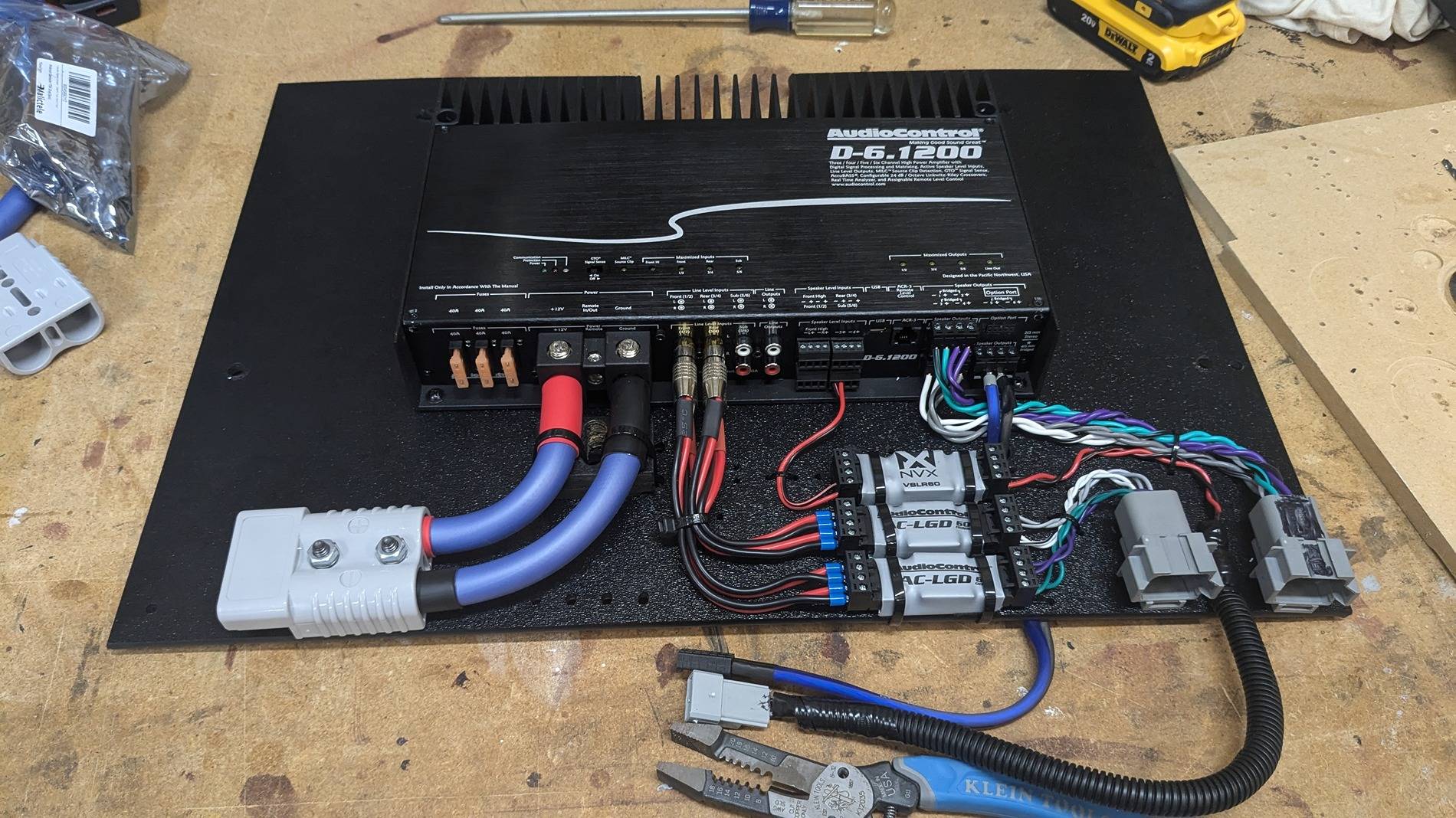 Anyone mount amp on custom shelf under rear package tray in sedan ...