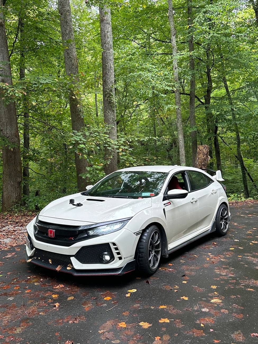 Lowered Honda Civic Type R