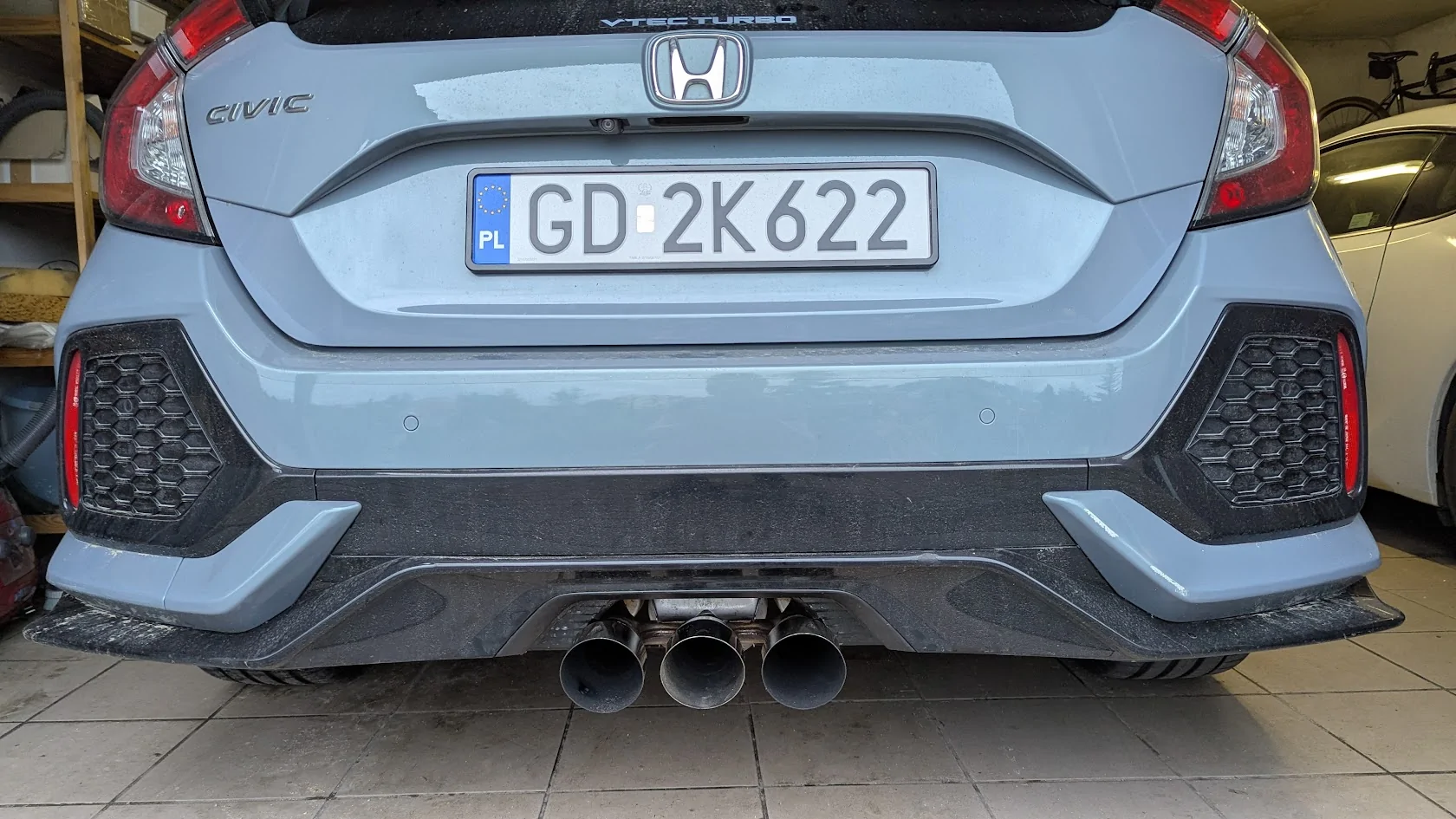 FK7 rear diffuser advice for FK8 exhaust swap | 2016+ Honda Civic Forum ...