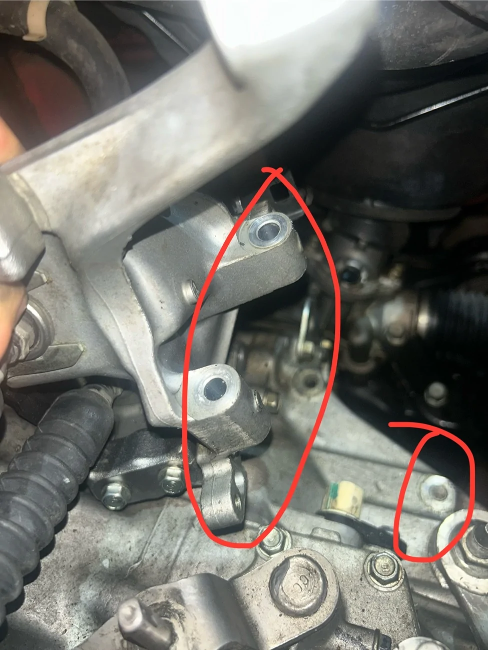Shifter cable mount | 2016+ Honda Civic Forum (10th Gen) - Type R Forum ...