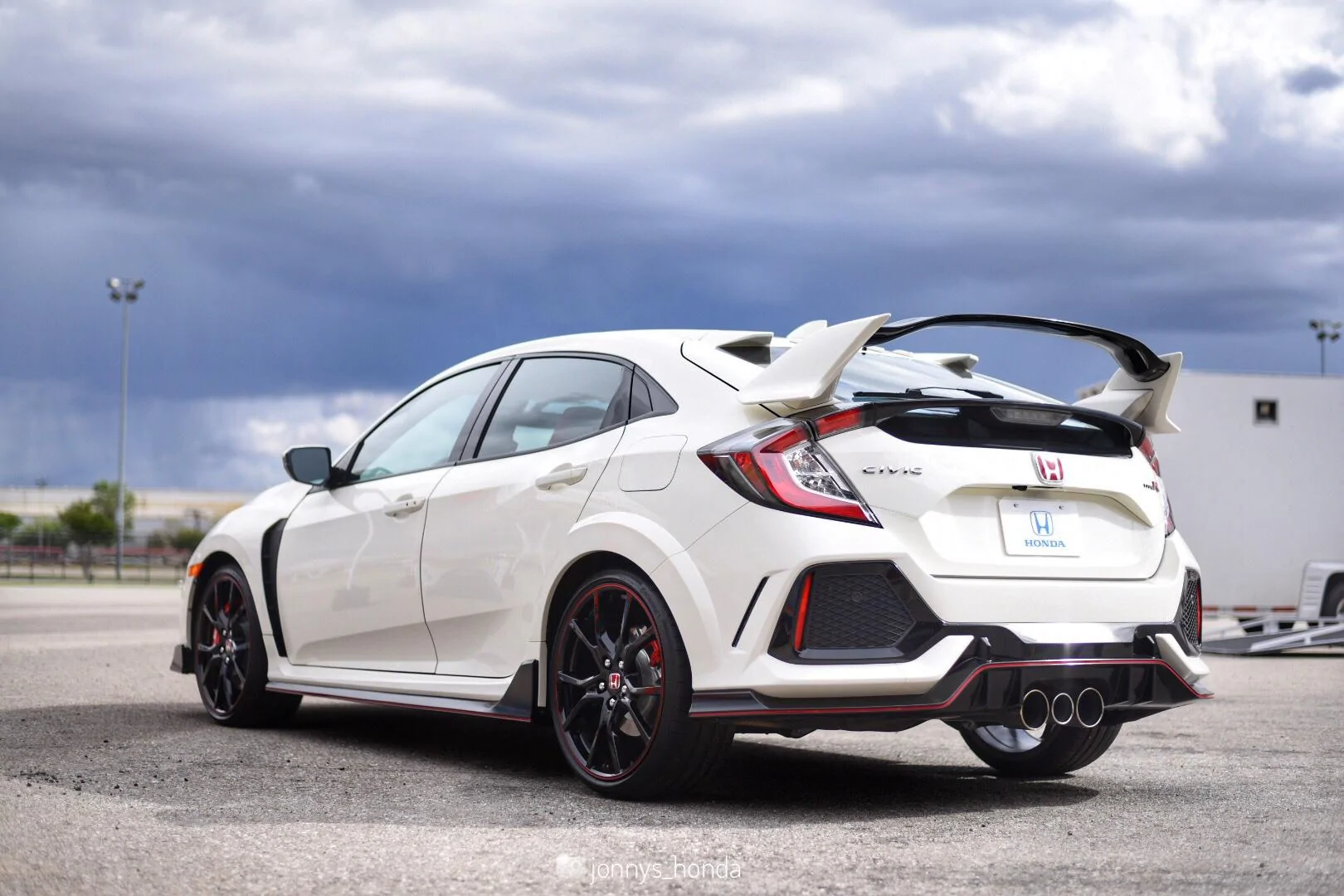 Matte White Type R Official Championship White Type R Picture Thread | 2016+ Honda Civic ...