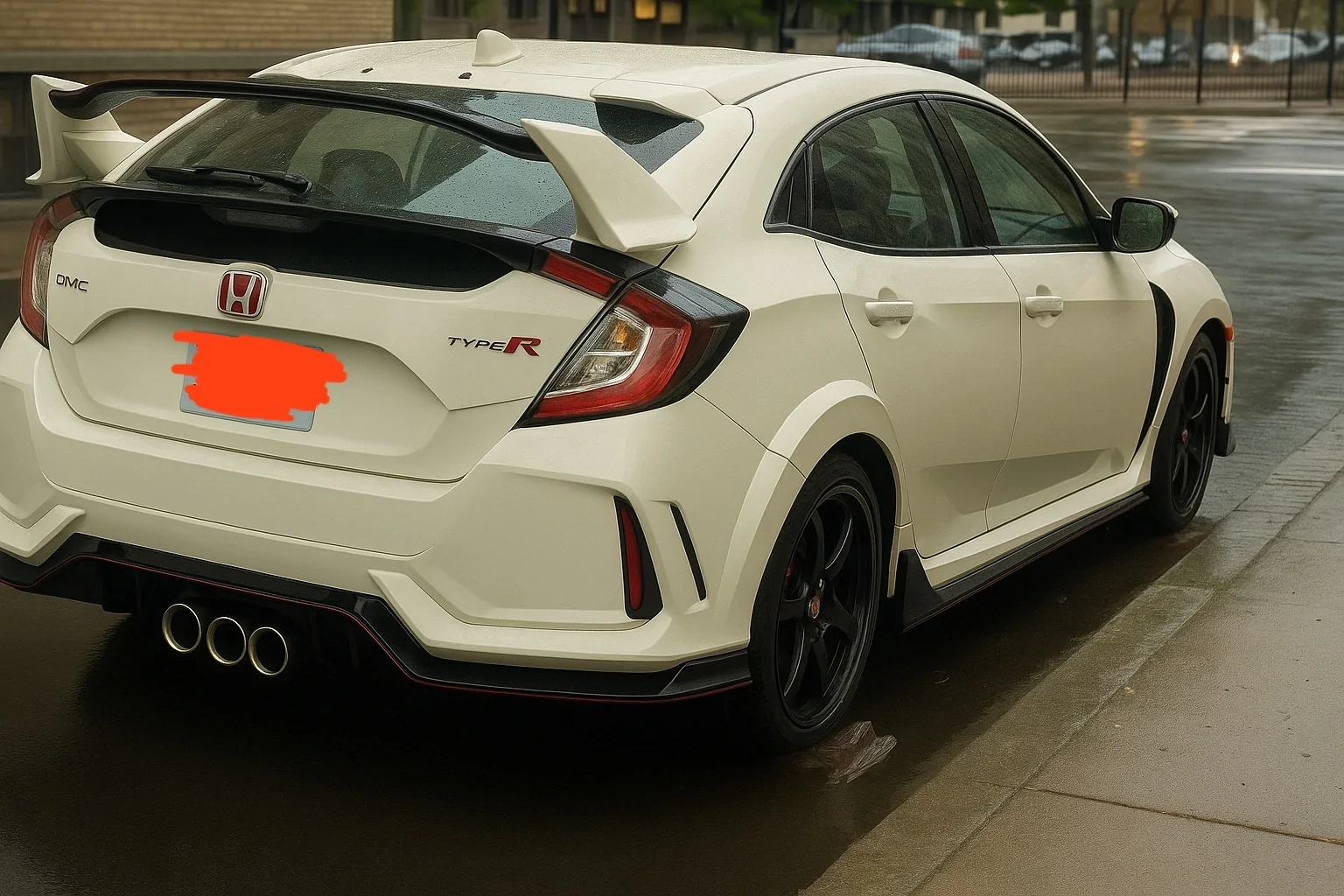 Custom Rear Bumper | 2016+ Honda Civic Forum (10th Gen) - Type R Forum ...