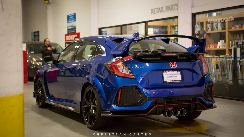 Official Aegean Blue Type R Picture Thread | 2016+ Honda Civic Forum ...