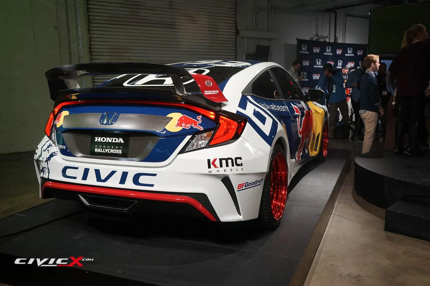 Honda Debuts 600HP 2016 Civic Coupe Racing Livery to Compete in Red ...