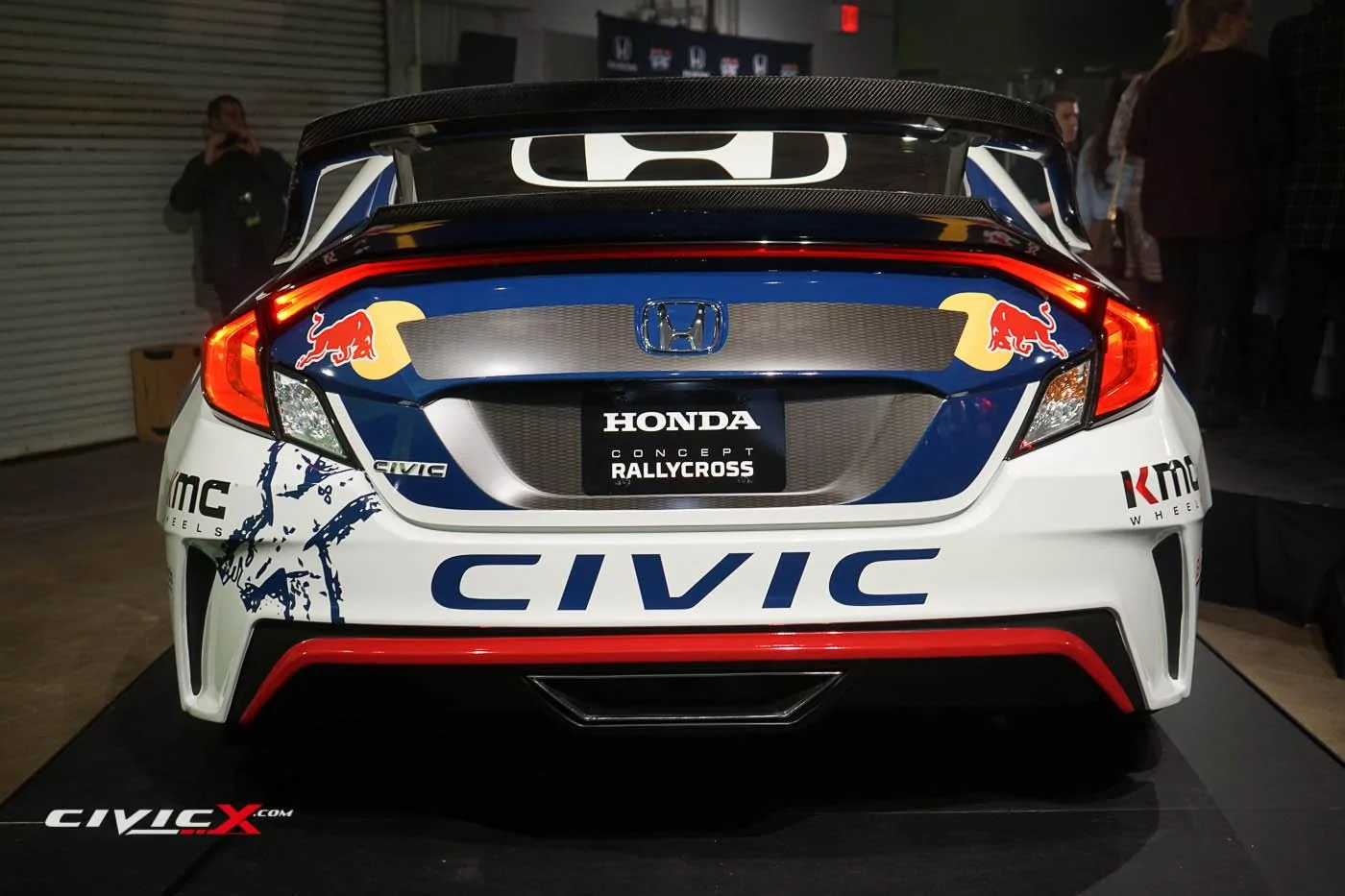 Honda Debuts 600HP 2016 Civic Coupe Racing Livery to Compete in Red ...