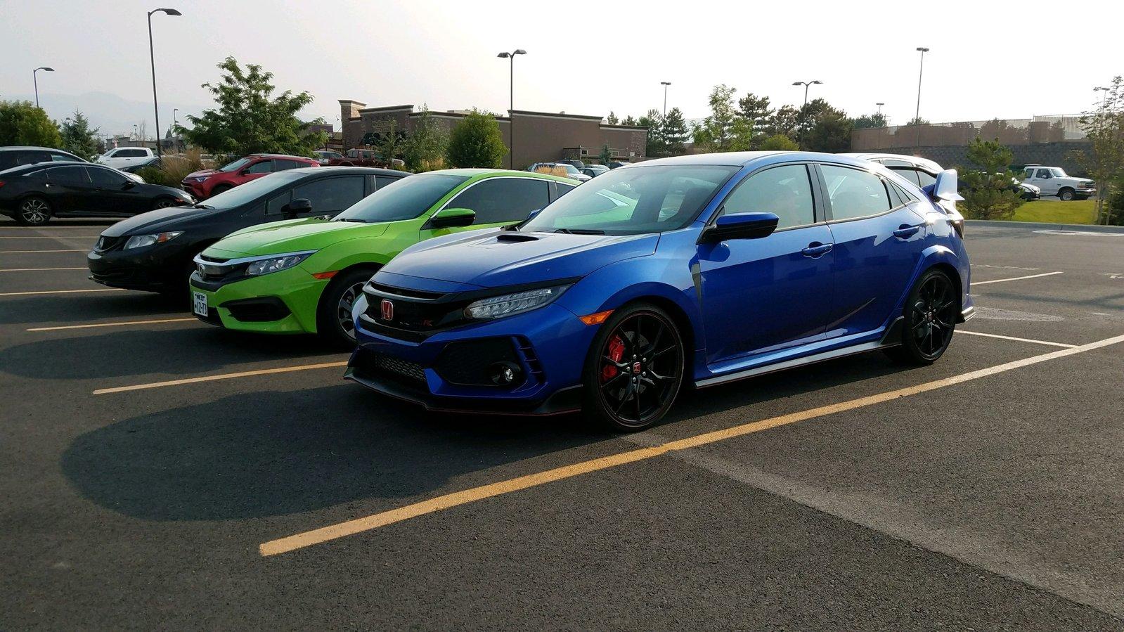 Official Aegean Blue Type R Picture Thread | Page 3 | 2016+ Honda Civic ...