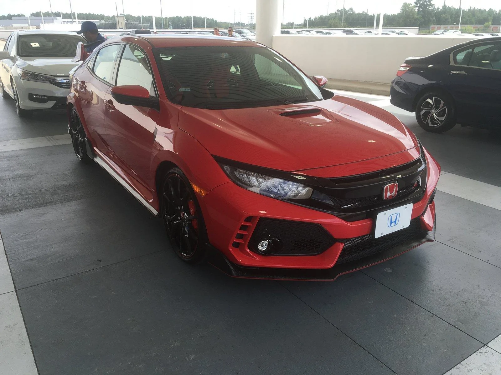 Type R Cool Red Red Type R available. | 2016+ Honda Civic Forum (10th Gen) - Type R ...