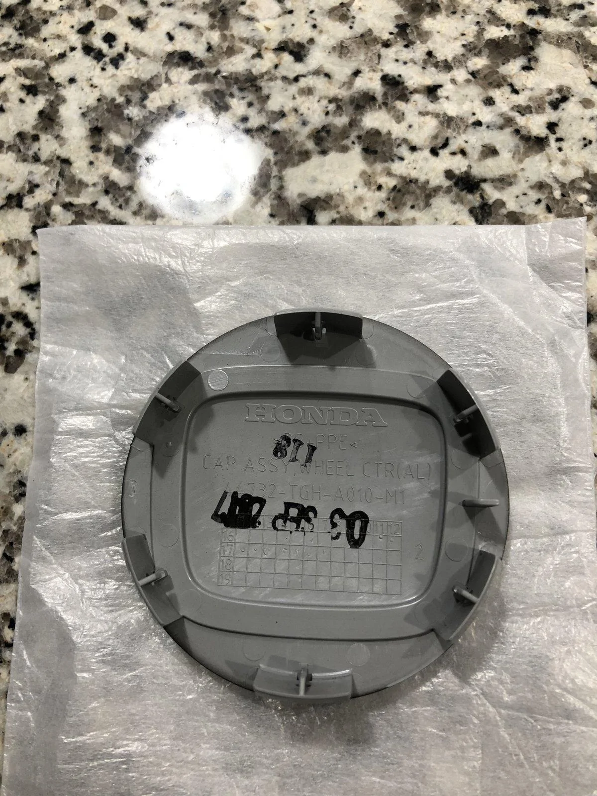 Type R Wheel Center Caps Genuine Honda Type R Center Wheel Caps/Inserts | 2016+ Honda Civic ...