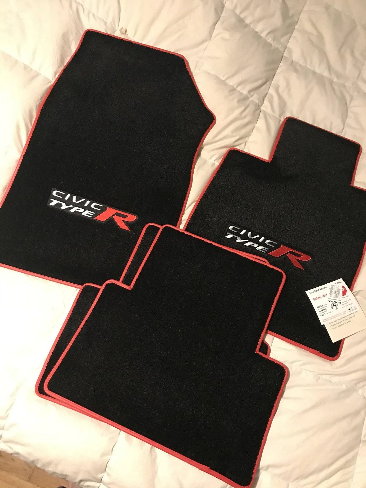 Type R AFTERMARKET MATS Lloyd Mats Honda Licensed Product | 2016+ Honda ...